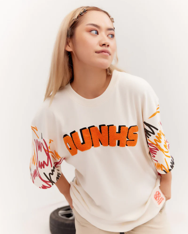 DUNKS oversized t-shirt